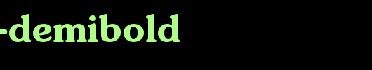 Sunset-DemiBold.ttf是一款不错的英文字体下载