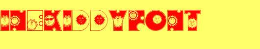 SunshineKiddyFont.ttf是一款不错的英文字体下载