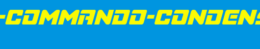 Super-Commando-Condensed-Italic.ttf是一款不错的英文字体下载