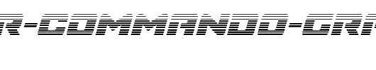 Super-Commando-Gradient-Italic.ttf是一款不错的英文字体下载