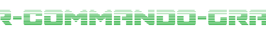 Super-Commando-Gradient.ttf是一款不错的英文字体下载