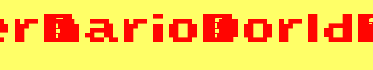 Super-Mario-World-Regular.ttf是一款不错的英文字体下载