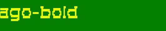 Superago-Bold.ttf是一款不错的英文字体下载