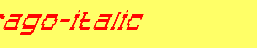 Superago-Italic.ttf是一款不错的英文字体下载