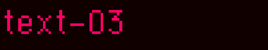 Supertext-03.ttf是一款不错的英文字体下载
