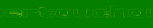 SupertouchOutline.ttf是一款不错的英文字体下载