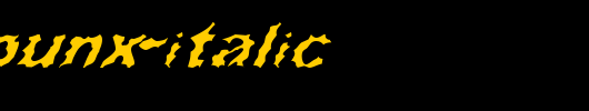 Surf-Punx-Italic.ttf是一款不错的英文字体下载