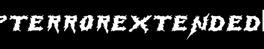 SwampTerrorExtended-Italic.ttf是一款不错的英文字体下载