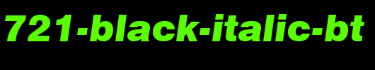 Swiss-721-Black-Italic-BT.ttf是一款不错的英文字体下载