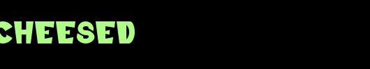 Swiss-Cheesed.ttf是一款不错的英文字体下载