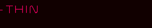 Swisz-Thin.ttf是一款不错的英文字体下载