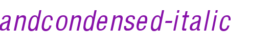 SwitzerlandCondensed-Italic.ttf是一款不错的英文字体下载