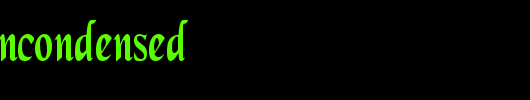 SwordsmanCondensed.ttf是一款不错的英文字体下载