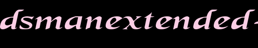 SwordsmanExtended-Italic.ttf是一款不错的英文字体下载