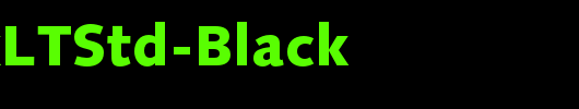 SyntaxLTStd-Black_英文字体
