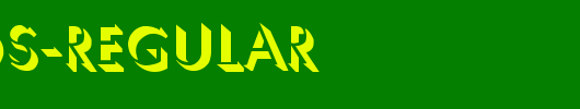 TASSOS-Regular.ttf类型，T字母英文