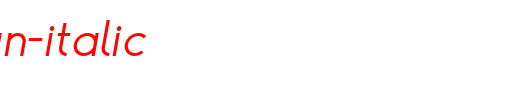 TGAlcefun-Italic.ttf类型，T字母英文