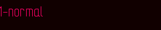 TGL-31034-1-Normal.ttf类型，T字母英文