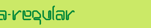 THERSA-Regular.ttf类型，T字母英文
