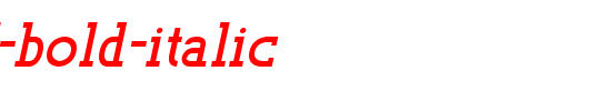 TL-Serif-Bold-Italic.ttf类型，T字母英文