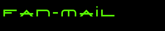 TLC-Fan-Mail.ttf类型，T字母英文