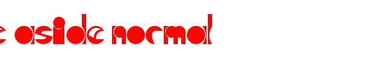 TM-Move-Aside-Normal.ttf类型，T字母英文