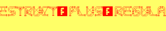 TS-PipeStruct-Plus-Regular.ttf类型，T字母英文