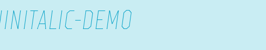 TTOctasThinItalic-DEMO.otf类型，T字母英文