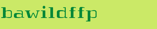 Tabaibawildffp.otf类型，T字母英文