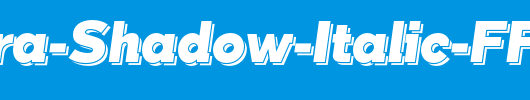 Tabarra-Shadow-Italic-FFP_英文字体