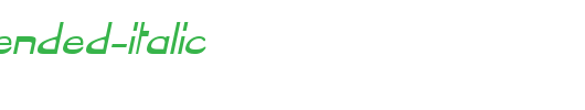 Tablet-Extended-Italic.ttf类型，T字母英文