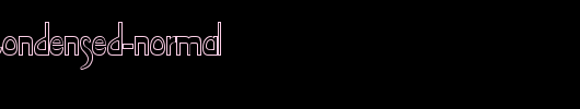 Tablet-Hollow-Condensed-Normal.ttf类型，T字母英文