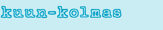 Tammikuun-kolmas.ttf类型，T字母英文