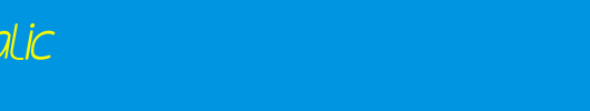 Tammy-Italic.ttf类型，T字母英文