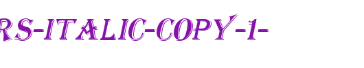 Tangiers-Italic-copy-1-.ttf类型，T字母英文