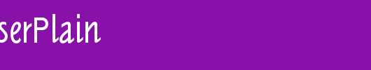 TannhauserPlain_英文字体