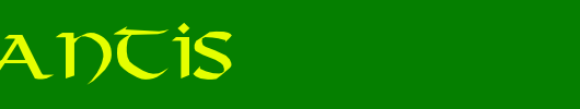 Tarantis.ttf类型，T字母英文