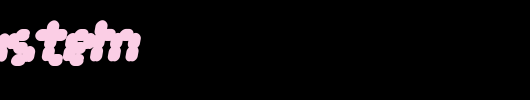 TarmSystem.ttf类型，T字母英文