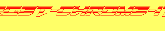 Tarrget-Chrome-Italic.ttf类型，T字母英文