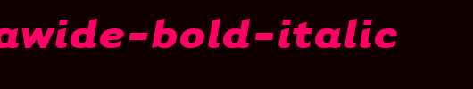 TarzanaWide-Bold-Italic.ttf类型，T字母英文