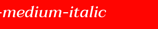 Taviraj-Medium-Italic.ttf类型，T字母英文
