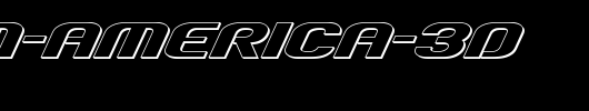 Team-America-3D.ttf类型，T字母英文