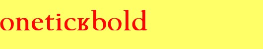 TechPhonetic-Bold.ttf类型，T字母英文