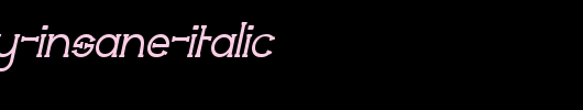 Technically-Insane-Italic.ttf类型，T字母英文