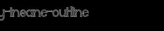 Technically-Insane-Outline.ttf类型，T字母英文