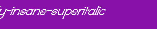 Technically-Insane-Superitalic.ttf类型，T字母英文