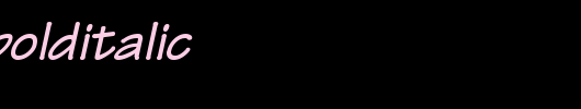 Techno-BoldItalic.ttf类型，T字母英文