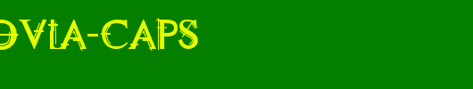 Technovia-Caps.ttf类型，T字母英文