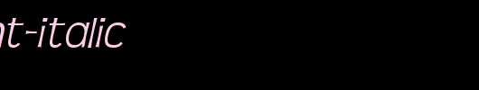Teen-Light-Italic.ttf类型，T字母英文