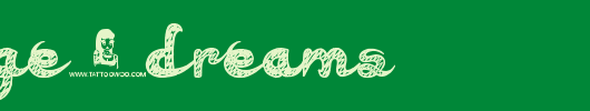 Teenage-Dreams.otf类型，T字母英文